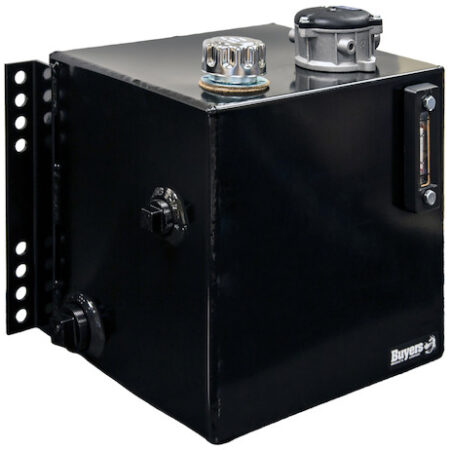 Tanque de acero, 15 galones, montaje lateral con filtro de micrón