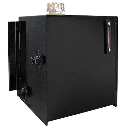 Tanque de acero, montaje lateral